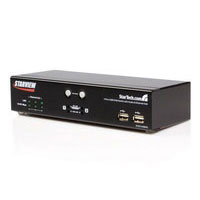 Startech.com 2 Port USB KVM Switch Audio & Ethernet Hub (SV231USBANGB)